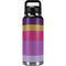 Radiant Orchid Color Block YETI Rambler 36oz Bottle Skin