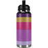 Radiant Orchid Color Block YETI Rambler 36oz Bottle Skin