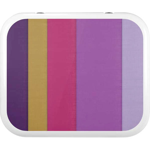 Radiant Orchid Color Block YETI Roadie 24 Hard Cooler Skin
