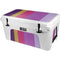 Radiant Orchid Color Block YETI Tundra 65 Hard Cooler Skin