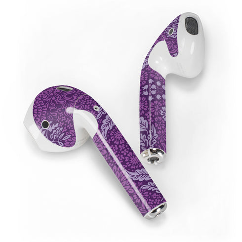 Radiant Orchid Floral Apple AirPods 2 Skin