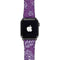Radiant Orchid Floral Apple Watch Band 42-44mm
