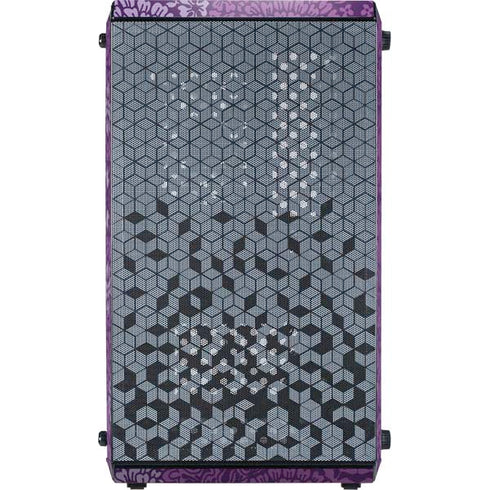 Radiant Orchid Floral Cooler Master MasterBox Q300L Mini Tower Skin