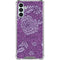 Radiant Orchid Floral Galaxy A13 5G Clear Case