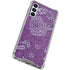 Radiant Orchid Floral Galaxy A13 5G Clear Case