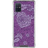 Radiant Orchid Floral Galaxy A51 5G Clear Case