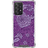 Radiant Orchid Floral Galaxy A52 5G Clear Case