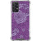 Radiant Orchid Floral Galaxy A72 5G Clear Case