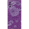 Radiant Orchid Floral Galaxy Note 10 Plus Skin