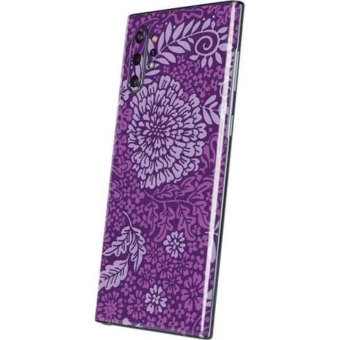 Radiant Orchid Floral Galaxy Note 10 Plus Skin