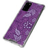 Radiant Orchid Floral Galaxy Note20 5G Clear Case