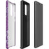 Radiant Orchid Floral Galaxy Note20 5G Pro Case