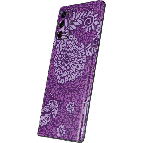 Radiant Orchid Floral Galaxy Note20 5G Skin