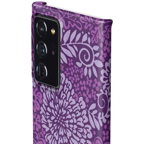 Radiant Orchid Floral Galaxy Note20 Ultra 5G Lite Case