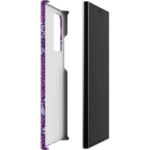 Radiant Orchid Floral Galaxy Note20 Ultra 5G Lite Case