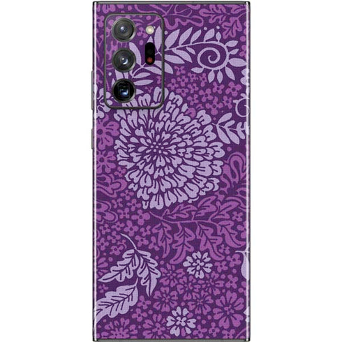 Radiant Orchid Floral Galaxy Note20 Ultra 5G Skin
