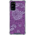 Radiant Orchid Floral Galaxy S20 FE Clear Case