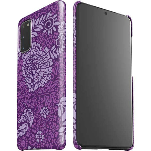 Radiant Orchid Floral Galaxy S20 Lite Case