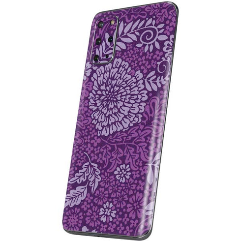 Radiant Orchid Floral Galaxy S20 Plus Skin