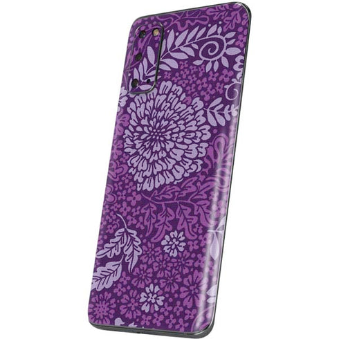 Radiant Orchid Floral Galaxy S20 Skin