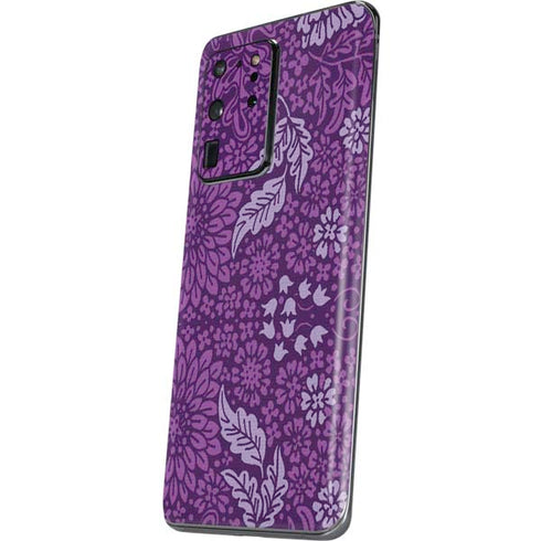 Radiant Orchid Floral Galaxy S20 Ultra 5G Skin