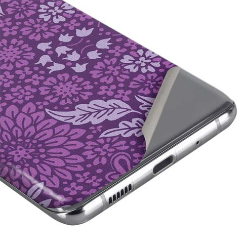 Radiant Orchid Floral Galaxy S20 Ultra 5G Skin