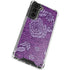 Radiant Orchid Floral Galaxy S21 5G Clear Case