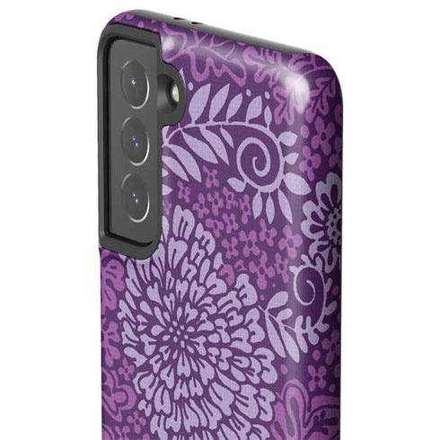 Radiant Orchid Floral Galaxy S21 5G Pro Case