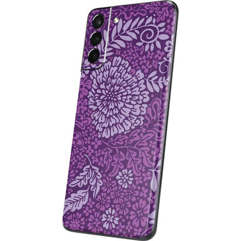 Radiant Orchid Floral Galaxy S21 5G Skin