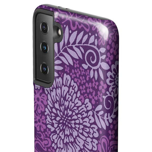 Radiant Orchid Floral Galaxy S21 Plus 5G Pro Case