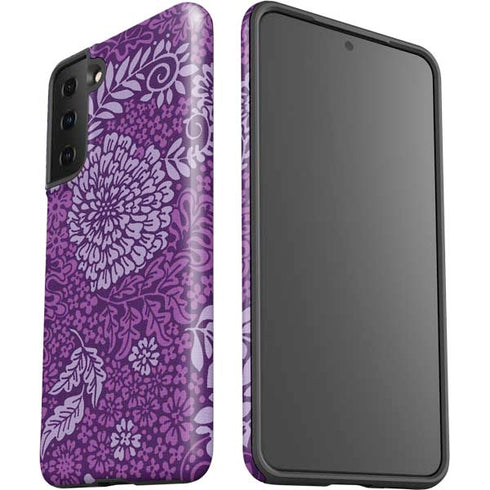 Radiant Orchid Floral Galaxy S21 Plus 5G Pro Case