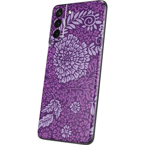 Radiant Orchid Floral Galaxy S21 Plus 5G Skin