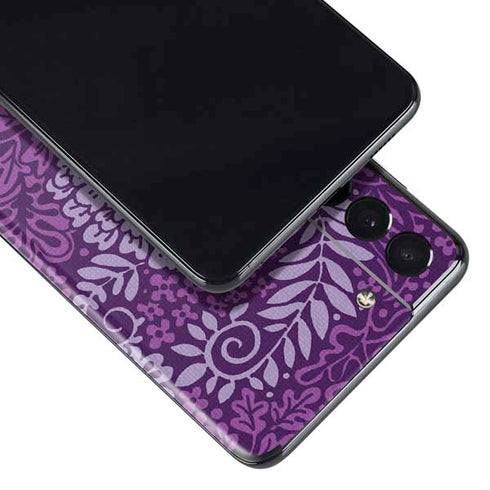 Radiant Orchid Floral Galaxy S21 Plus 5G Skin