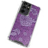 Radiant Orchid Floral Galaxy S21 Ultra 5G Clear Case