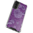 Radiant Orchid Floral Galaxy S22 Plus Clear Case