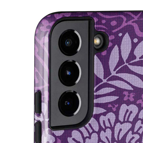 Radiant Orchid Floral Galaxy S22 Plus Pro Case