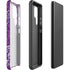 Radiant Orchid Floral Galaxy S22 Ultra Pro Case