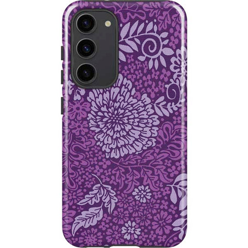 Radiant Orchid Floral Galaxy S23 Plus Pro Case