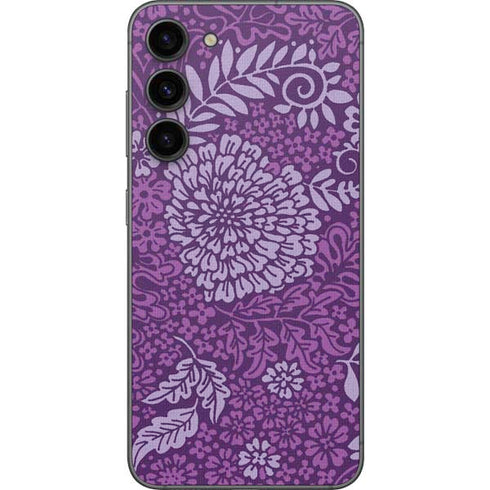 Radiant Orchid Floral Galaxy S23 Plus Skin