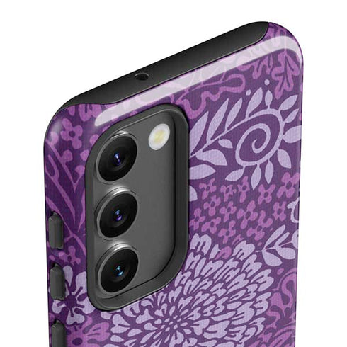 Radiant Orchid Floral Galaxy S23 Pro Case