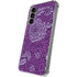 Radiant Orchid Floral Galaxy S24 Plus Clear Case