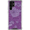 Radiant Orchid Floral Galaxy S24 Ultra Clear Case