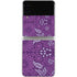 Radiant Orchid Floral Galaxy Z Flip4 5G Skin
