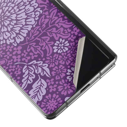 Radiant Orchid Floral Galaxy Z Fold2 5G Skin