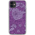 Radiant Orchid Floral iPhone 11 Clear Case