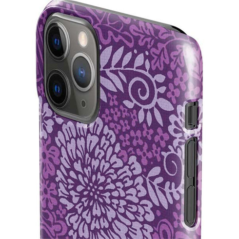 Radiant Orchid Floral iPhone 11 Pro Lite Case