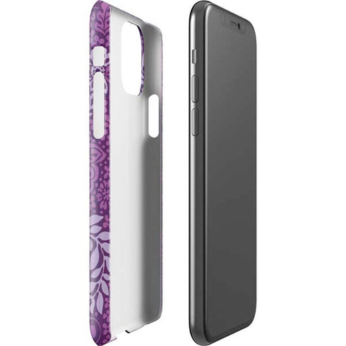 Radiant Orchid Floral iPhone 11 Pro Lite Case
