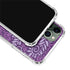 Radiant Orchid Floral iPhone 11 Pro Max Clear Case