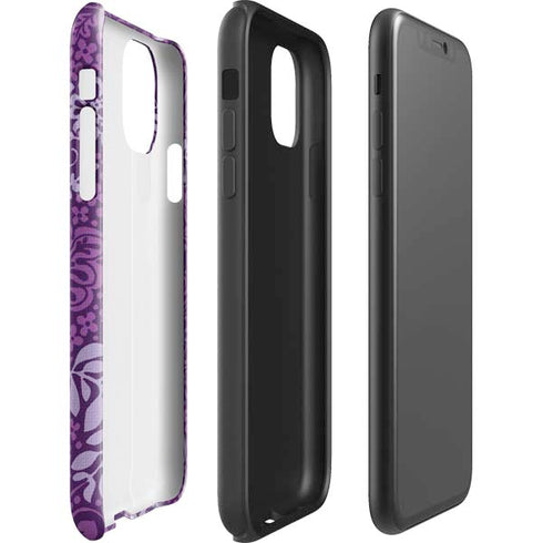 Radiant Orchid Floral iPhone 11 Pro Max Impact Case