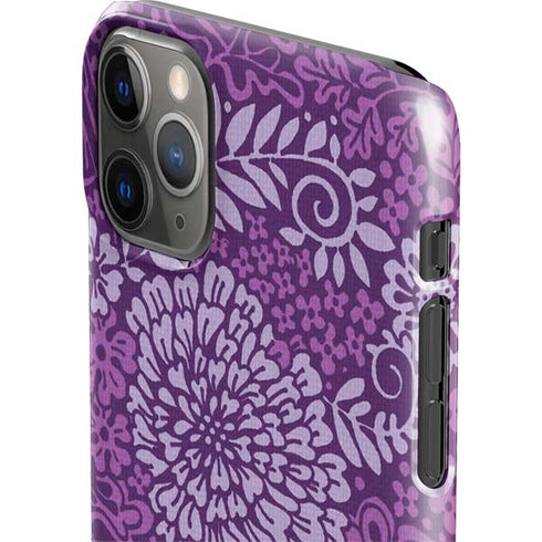 Radiant Orchid Floral iPhone 11 Pro Max Lite Case
